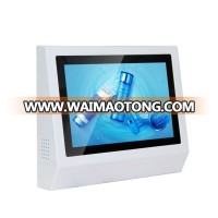 10.1 inch HD 1080P Washing Room waterproof Advertising Player Auto loop play wall mount